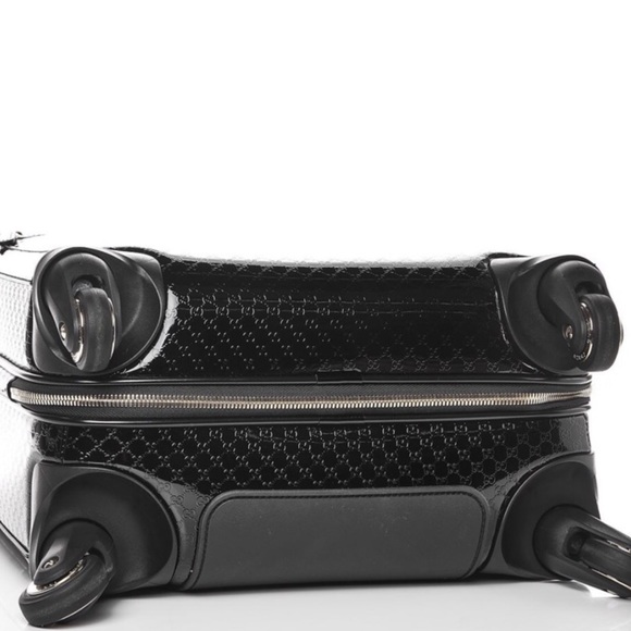 GUCCI Black Travel Carry On Suitcase - Picture 4 of 13